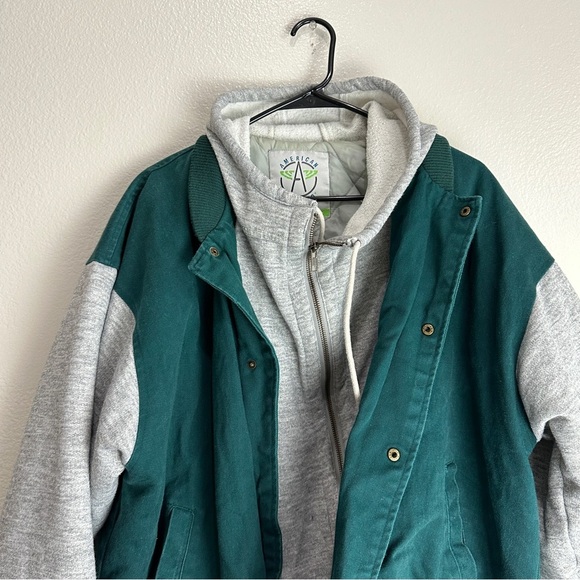 American Weekend Varsity Vintage Jacket Size Large - Picture 5 of 9